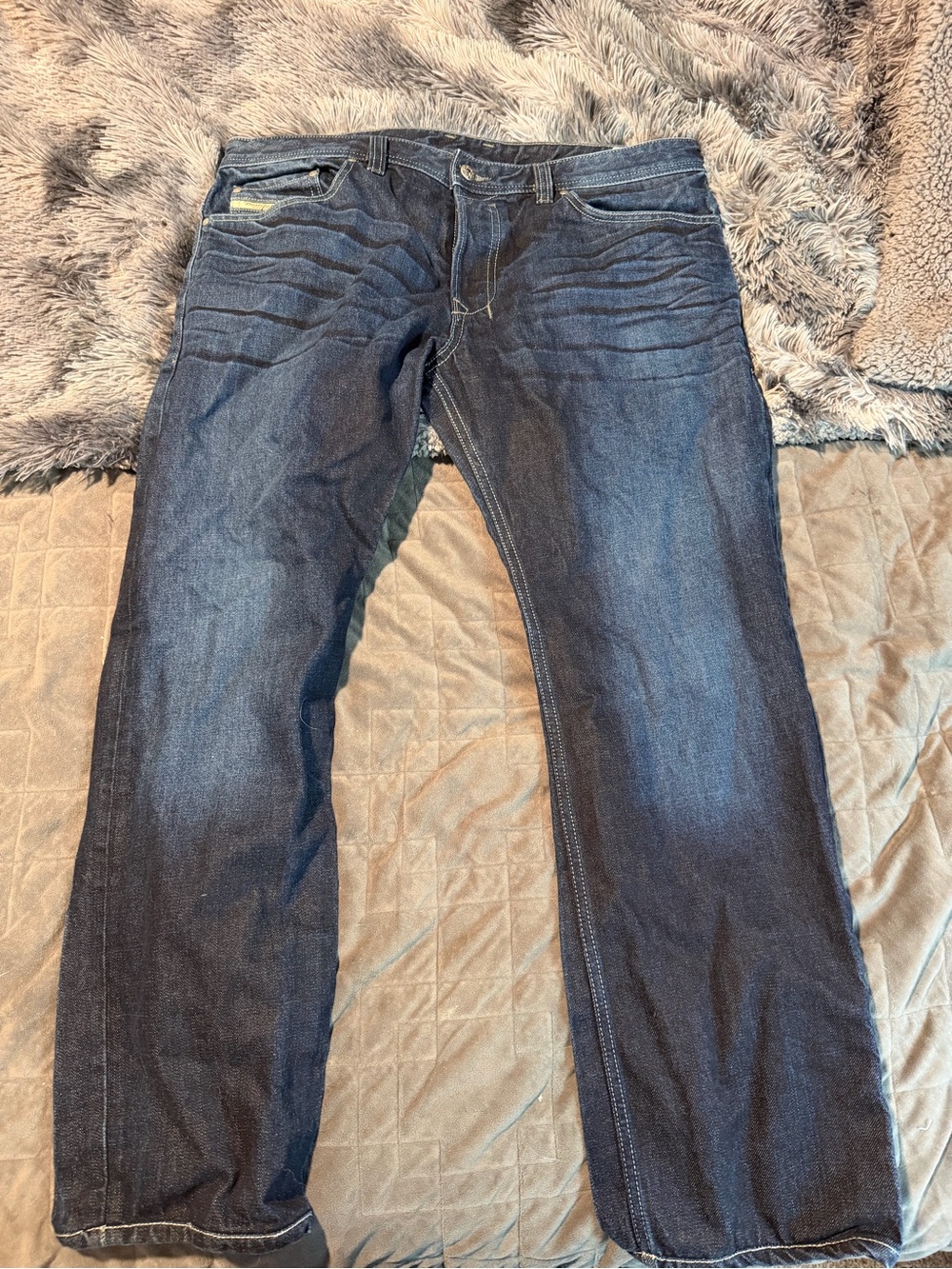 Diesel Safado Men's Indigo Straight Jeans